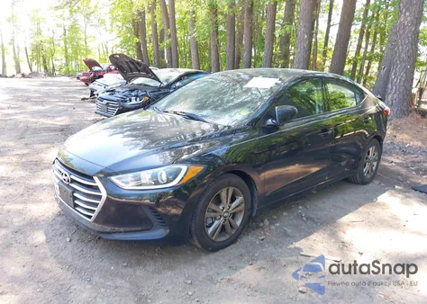 2018 Hyundai Elantra Sel z USA, uszkodzony, nr VIN 5NPD84LFXJH358504